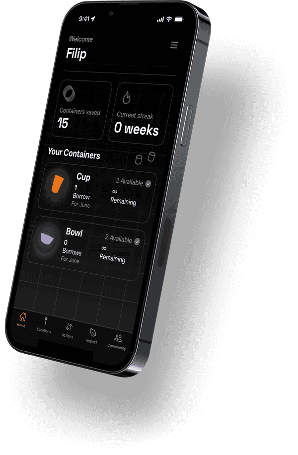 iphone running reusably app
